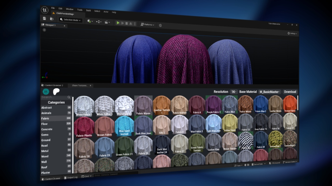 ShareTextures Unreal Engine Plugin